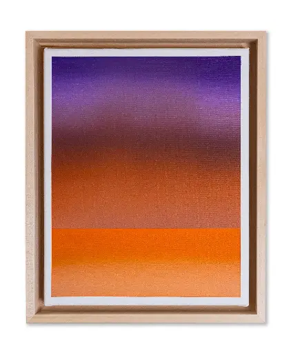Violett-Orange Mini, Marcel Baumann, 2024